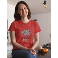thumbnail image 2 of Ramen N Chill Cute Neko Art Shaped T-Shirt Women -Smartprints Designs, Female Large, 2 of 4