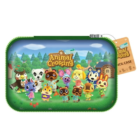 Nintendo Animal Crossing Molded Zipper Pencil Case