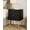 B.black, variant on Nightstand,Mid-Century Modern Bedside Table with 2 Storage Drawer,Small Gold Frame Side End Table for Bedroom,Living Room, White