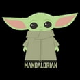 thumbnail image 2 of Women's Star Wars: The Mandalorian The Child Cartoon Art  Graphic T-Shirt, 2 of 4