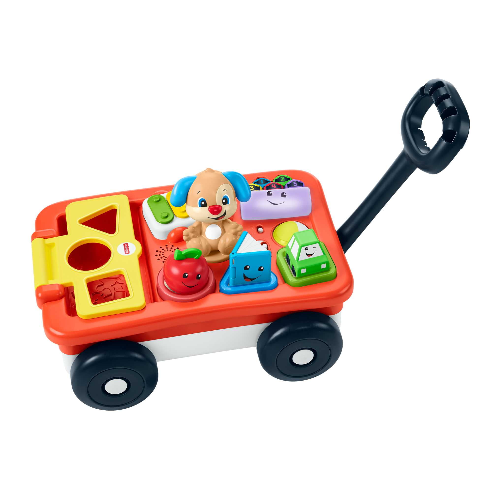 Fisher Price Baby Walk Learn Pull Play Learning Wagon Walmart