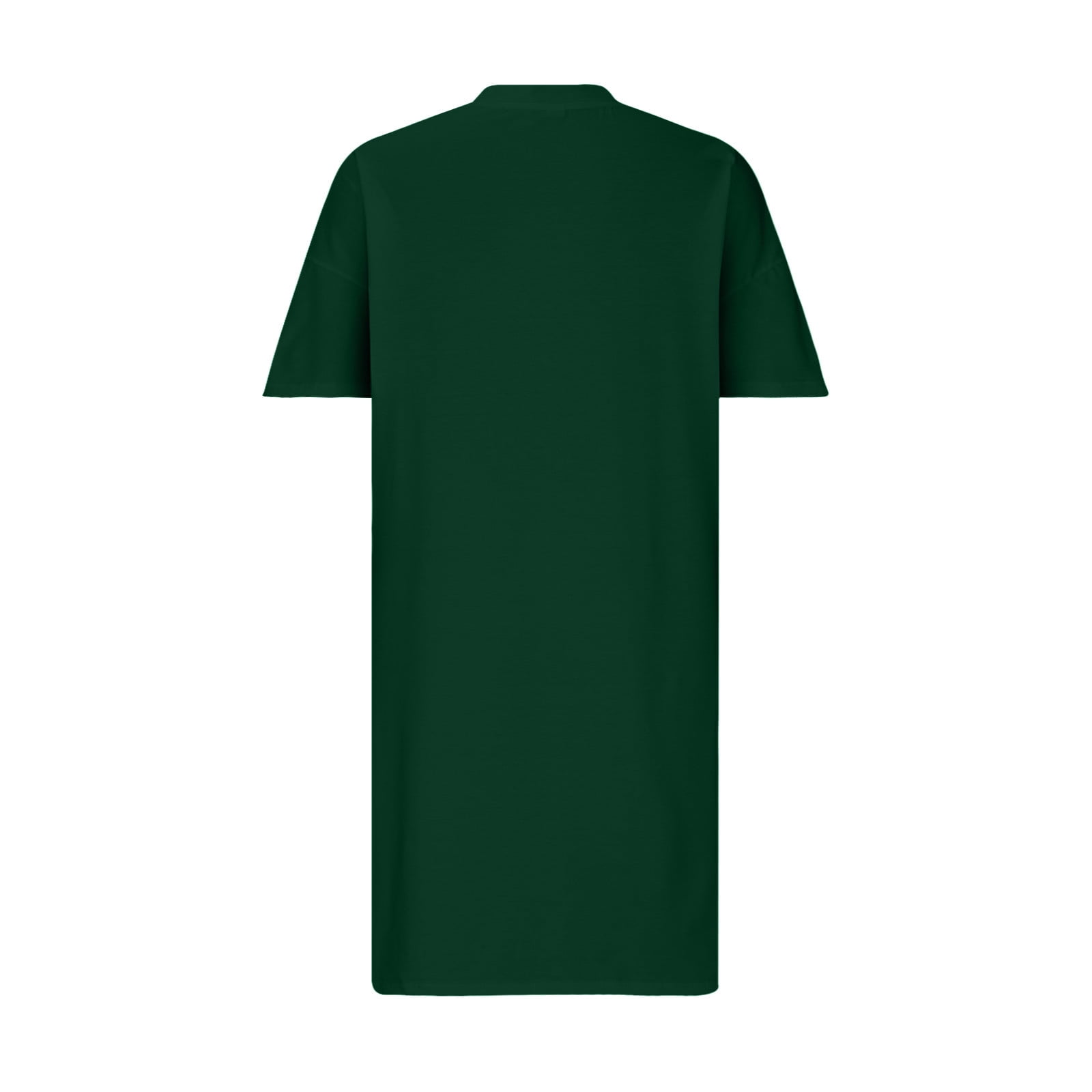 forest green t shirt dress Pocket T-Shirt Dress Forest - Made in Canada