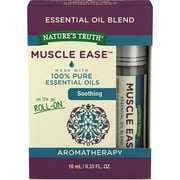 Muscle Ease Essential Oil Roll On | Soothing Blend | 10 mL | GC/MS Tested | By Nature's Truth