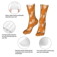 thumbnail image 3 of Easygdp Hello Fall Ankle Socks for Women Stocking Mid Calf Socks Ultra Stretchy for Boots Sneakers Loafer, 3 of 7