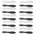 thumbnail image 2 of 20-Pack Replacement Propellers for Hubsan X4 H107 Drone Accessories, Black and White Colored Airscrews, 2 of 5