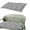 Gray, variant on Thick Outdoor Swing Seat Cushion, Polyester Pearl Filling for Garden Furniture and Patio Chairs, Water-Resistant and Easy to Clean, 50x100cm Replacement Pad with Tie Straps