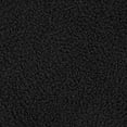 thumbnail image 5 of Valia Faux Sheepskin Upholstered Round Storage Ottoman Black, 5 of 6