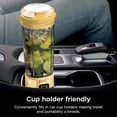 thumbnail image 4 of Ninja Blast Licuadora Portatil Recargable Ideal para Smoothies,Batidos,frappe con cable desmontable USB tipo C, vaso licuadora de 532ml(18 oz) Limon(Reacondicionado), 4 of 4