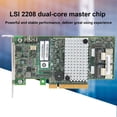 thumbnail image 1 of SAS RAID Card, Powerful Stable Exquisite Workmanship Dual Core RAID Controller Card  for RAID 0 for RAID 1 for RAID 5, 1 of 7