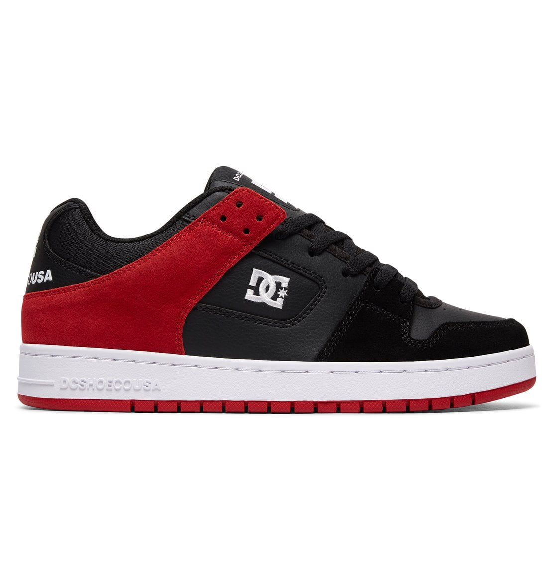 DC - Dc Men's Manteca Red / White Ankle 