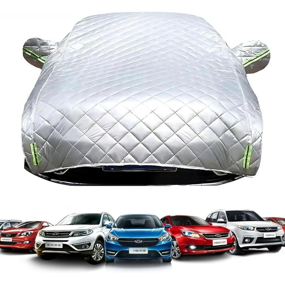 Car Cover Hail Protection Padded, 2025 Upgraded Hail Protector Car Cover, Durable Snowproof Waterproof Windproof Sun Uv Protection, Hail Cover for SUV/Sedan/Hatchback Sedan (SUV)