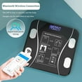 thumbnail image 3 of Digital Bathroom Scales Smart Body Fitness Compositions Health Analyzer,13 Body Composition Analyzer Sync Weight Scale BMI Health Monitor Sync Apps - Black, 3 of 8