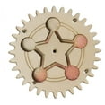 thumbnail image 2 of Kit de ocupado de madera Yotijar Juguete sensorial Engranaje rosa, 2 of 7
