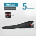thumbnail image 1 of Height Increase Insole Invisible Heightening Template Air Cushion Shoe Inserts Variable Height Insoles Adjustable Cut Foot Pad, 1 of 5