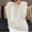 White, variant on Aloohaidyvio Jackets,Fashion Womens Long Sleeve Casual Knitted V-Neck Blouse Sweater Tops