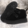 thumbnail image 3 of Zapatos para correr Botas cortas informales para niños, botas de nieve de invierno antideslizantes, resistentes al desgaste para niños y niñas DQrwqpou Tenis De Mujer Tenis De Hombre, 3 of 5