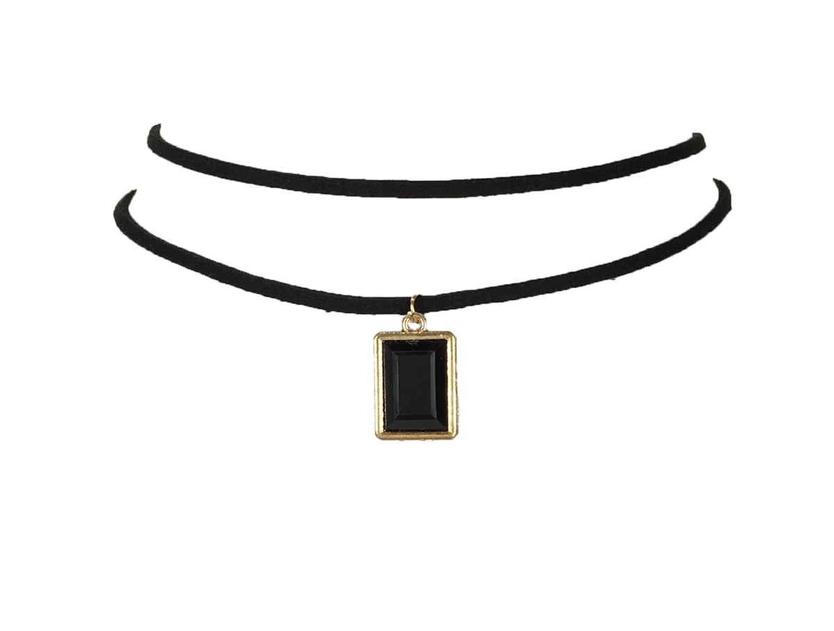 Zad Jewelry Double Layer Choker 
