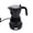 Black, variant on Rupoun Electric Coffee Maker 3 Cup Aluminum Octagonal Mocha Pot for Home Travel Office Silver (8.5 inches / 21.5 cm)