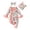 #01 RD1, variant on HCNTES Baby Sleepers Girl Footless Infant Long Sleeve Floral Prints Pullover Newborn Jumpsuit Clothes Loungewear Pjs Onesie Pajamas Romper Outfits