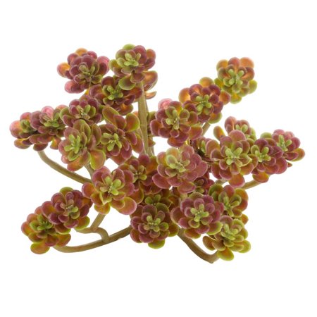 Jade Station - Mini Red Color Jade Faux Succulent Fake Flower Garden Foliage Home Decor