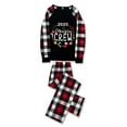 thumbnail image 6 of Ihaphap Family Christmas Matching Pajamas 2025 Christmas Crew Black Pajamas Set, 9-10Y-Kid, 6 of 6