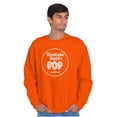 thumbnail image 5 of Tootsie Roll Pop Orange Flavor Sweatshirt for Men or Women Brisco Brands S, 5 of 6