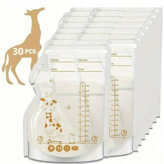 Worldofkikka Breastmilk Storage Bag 30 pcs 8oz
