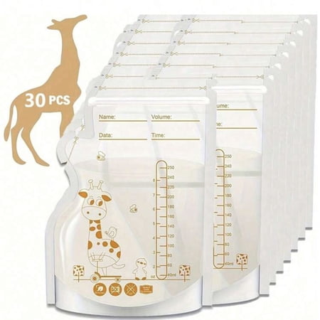 Worldofkikka Breastmilk Storage Bag 30 pcs 8oz