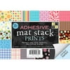 Adhesive Prints Mat Stack 4.5X6.5 Textured 72 Sheets/Pad