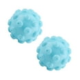 thumbnail image 3 of Balle de Lavage Réutilisable, 2 Pcs/ensemble Balle Adoucisseur de Tissu Réutilisable en PVC Bleu Balle de Lavage pour Lessive Fabriquée avec Expertise, 3 of 8