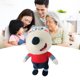 thumbnail image 5 of Anime, Juguetes De Peluche, Muñeco De Peluche Esponjoso De Lobo, Colección De Figuritas, Juguetes, Regalos De Navidad Para Niños Speravity HA047041-01, 5 of 6