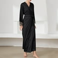 thumbnail image 4 of yievot Long Soft Lightweight Silky Kimonos Robes for Women, Luxury Womens Kimono Robe, 4 of 5