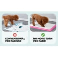 thumbnail image 7 of PET AWESOME Dog Potty Tray / Puppy Pee Pad Holder 25”x20” Indoor Wee Training for Small and Medium Dogs, 7 of 7