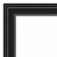 thumbnail image 5 of Amanti Art Ridge Bronze Beveled Wood Wall Mirror 25.75 x 25.75 in., 5 of 5