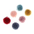 thumbnail image 2 of Paquetes de 100 Pompones Artesanales para Bordes, , Colres, Edredones, Adornos para álbumes de Recortes Y Manteles Individuales, Bols - 20mm 20 mm BLESIY Craft Pompoms Ball, 2 of 5