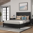 thumbnail image 4 of Pemberly Row Modern / Contemporary Queen Platform Bed in Black, 4 of 5