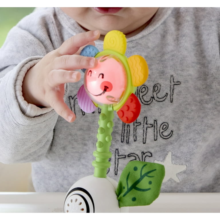 Light-Up Flower Rattle, Shake 'n Sparkle Infant Toy photo 5