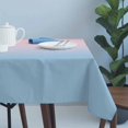 thumbnail image 4 of Pink Blue Ombre Table Cloth Waterproof Tablecloths, Pink Gradient Color Modern Abstract Art Tablecloth Dining Table Cover for Kitchen Party Tabletop Outdoor, Rectangle Tablecloth 54x108 Inch, 4 of 9