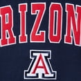 thumbnail image 4 of Youth Colosseum Navy Arizona Wildcats 2-Hit Team Pullover Hoodie, 4 of 4