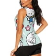 thumbnail image 3 of Lsque Sanrio Printed Workout Tank Tops for Women, Athletic Sports Tank Tops, Compression Sleeveless Dry Fit Shirts,Sleeveless Yoga Shirt-Large, 3 of 9