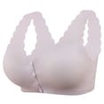 thumbnail image 1 of Soutien-gorge de Yoga pour Femmes, Fermeture avant Réglable, Extra-Élastique, Respirant, avec Dentelle, 1 of 4