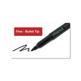 thumbnail image 3 of Pen-Style Permanent Marker Fine Bullet Tip, Black, Dozen, 3 of 7