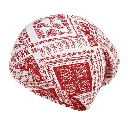 

Men s And Women s Cashew Flower Head Hat And Bib Set Three-Purpose Hat