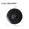thumbnail image 1 of 3Inch 4Inch Rubber Backing Pad M10 M14 Thread Polishing Disc for Angle Grinder, 1 of 4