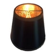 thumbnail image 4 of Upgradelights Black with Gold Trim 5 Inch Clip On Chandelier Shade 3x5x4, 4 of 5