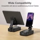 thumbnail image 5 of Regalos para hombres y mujeres, soporte para teléfono con altavoz Bluetooth BT5.3, regalos para él papá que lo tiene todo, soporte para teléfono con altavoz inalámbrico para iPhone/Android/Tablet, gad, 5 of 5