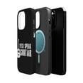 thumbnail image 2 of DistinctInk Tough Case for Apple iPhone 14 Pro MAX (6.7" Screen), Compatible with MagSafe Charging - Yes I Speak Guitar, 2 of 6