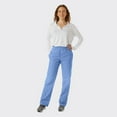 thumbnail image 2 of Spectrum Soft Scrub Pants - Elastic Waist Pants for Unisex - Ceil Blue - 5X, 2 of 5