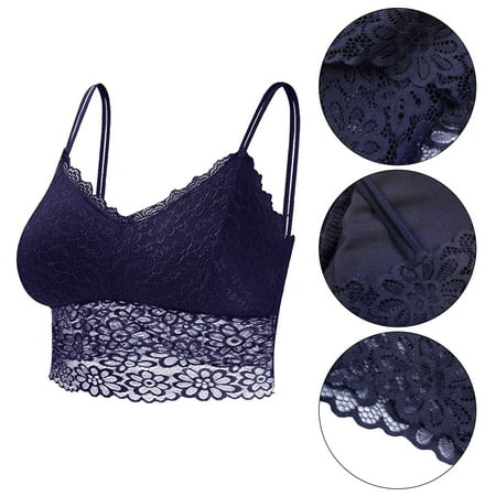 

Yuelianxi Female Ring-Free Cup Chest Fashion Bras Camisole Vest Women Comfortable Underwear
