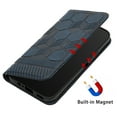 thumbnail image 5 of TECH CIRCLE Embossed Samsung A13 Wallet Case,Ultra Slim with Magnetic Card Slots Shockproof Flip Case for Samsung A13 6.6 inch. Darkblue, 5 of 11